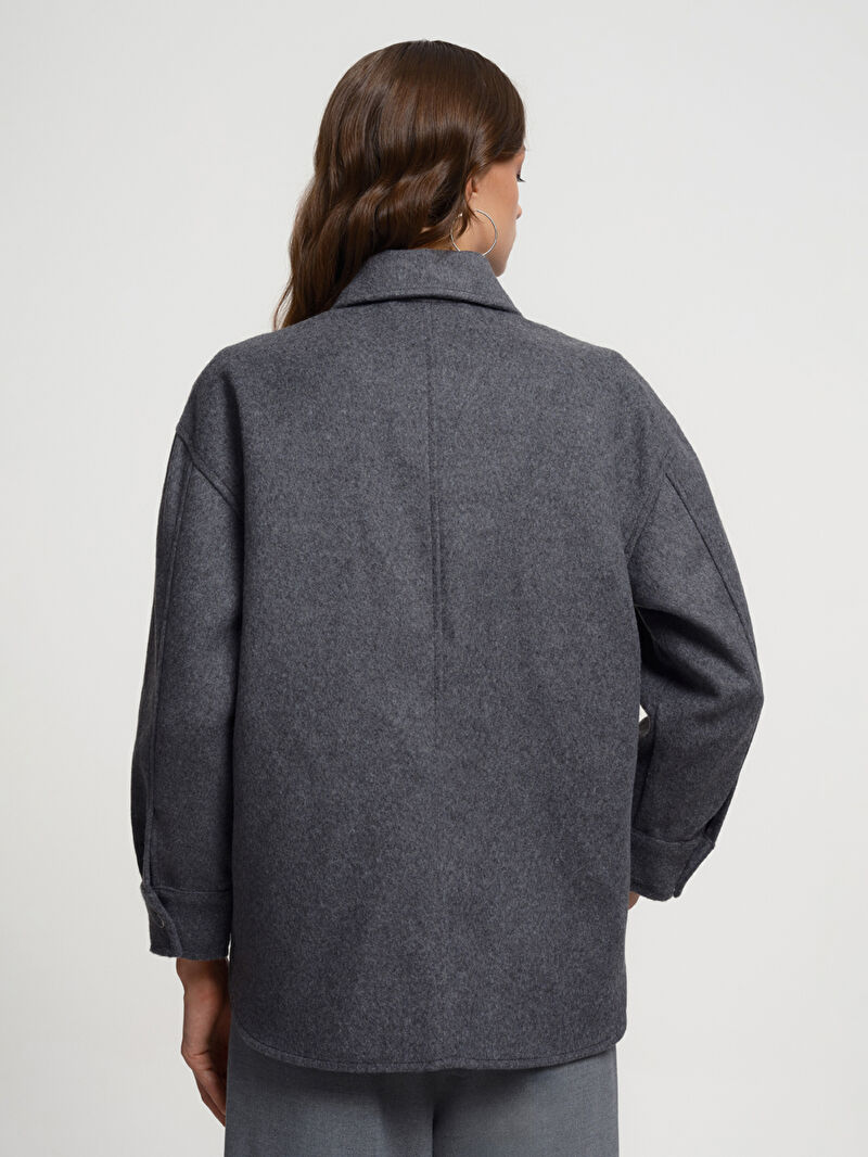 Loose Fit Kadın Gömlek U.kol