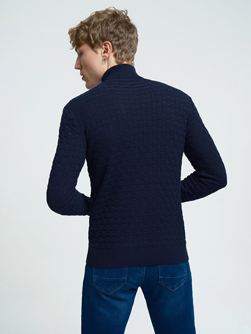 Slim Fit Erkek Kazak