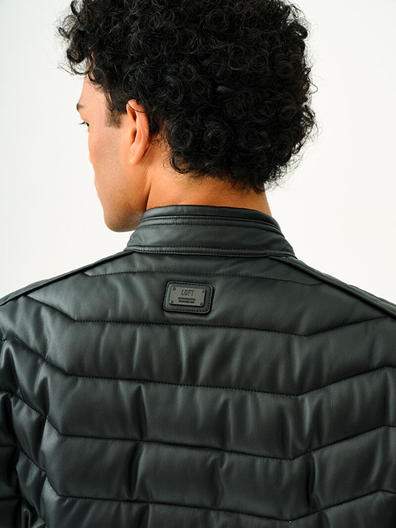 Regular Fit Erkek Mont Pu