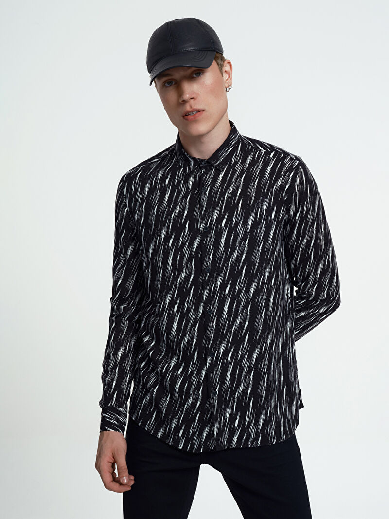 Regular Fit Erkek Gömlek U.kol