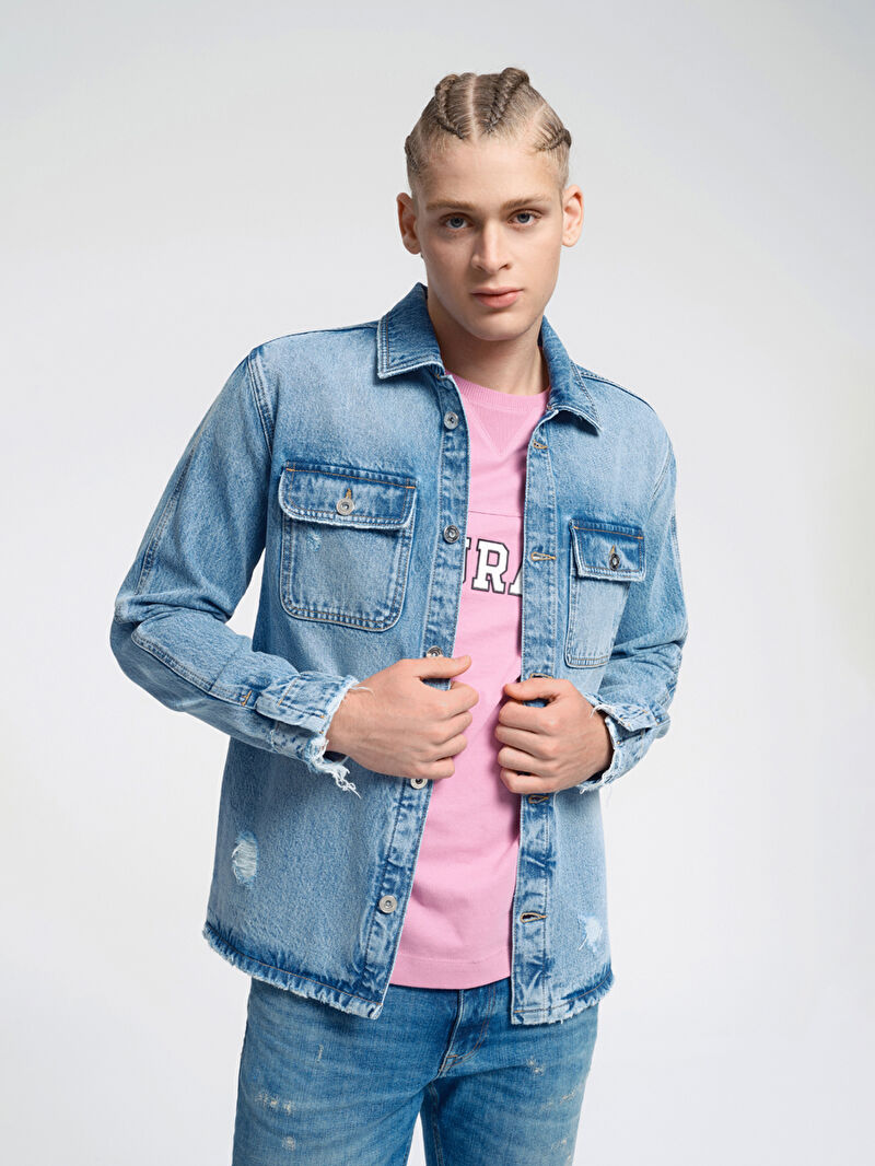 Oversize Fit Erkek Ceket