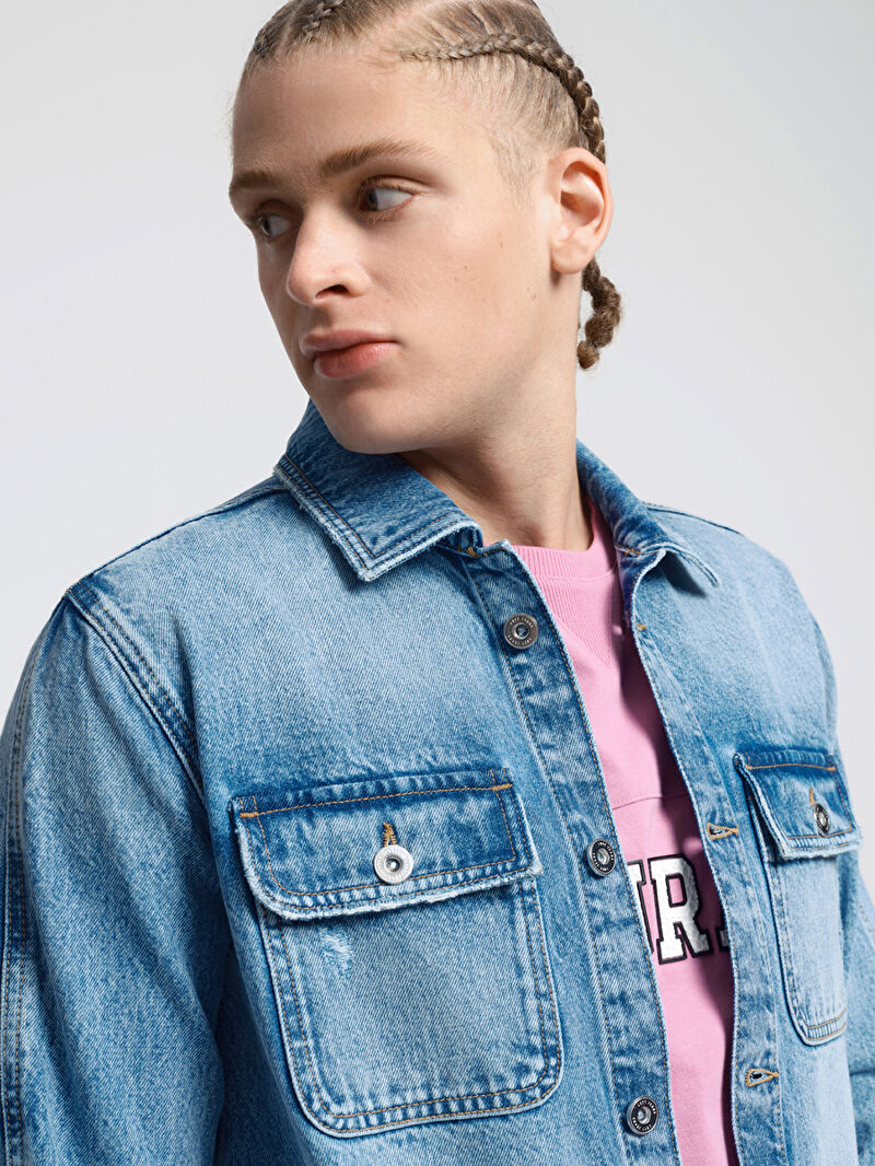 Oversize Fit Erkek Ceket