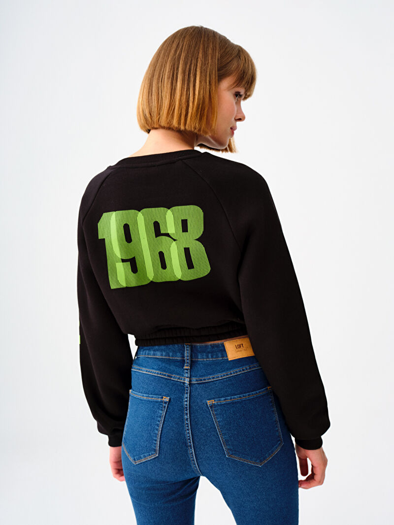 Loose Fit Kadın Sweatshirt