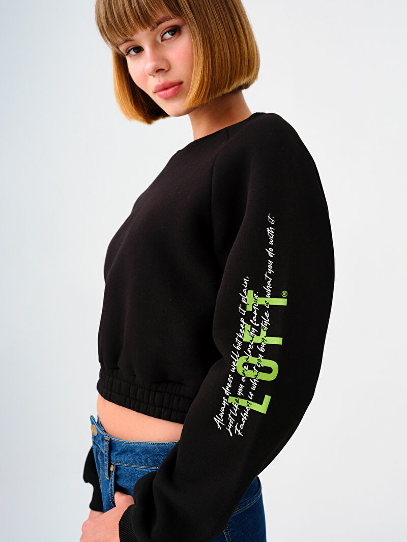 Loose Fit Kadın Sweatshirt