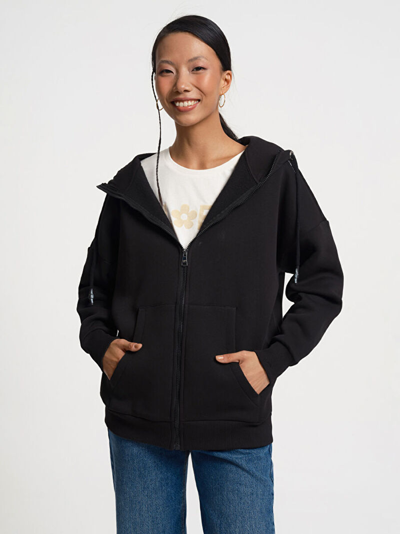 Loose Fit Kadın Hırka