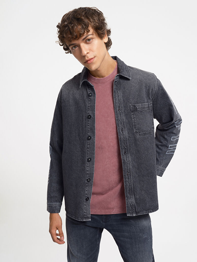 Oversize Fit Erkek Ceket