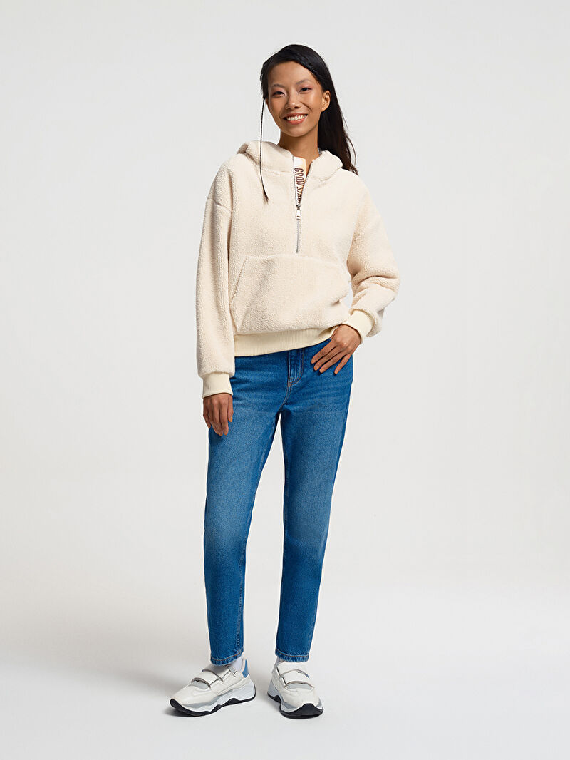 Loose Fit Kadın Sweatshirt