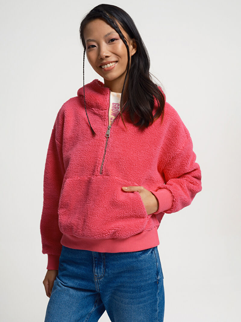 Loose Fit Kadın Sweatshirt