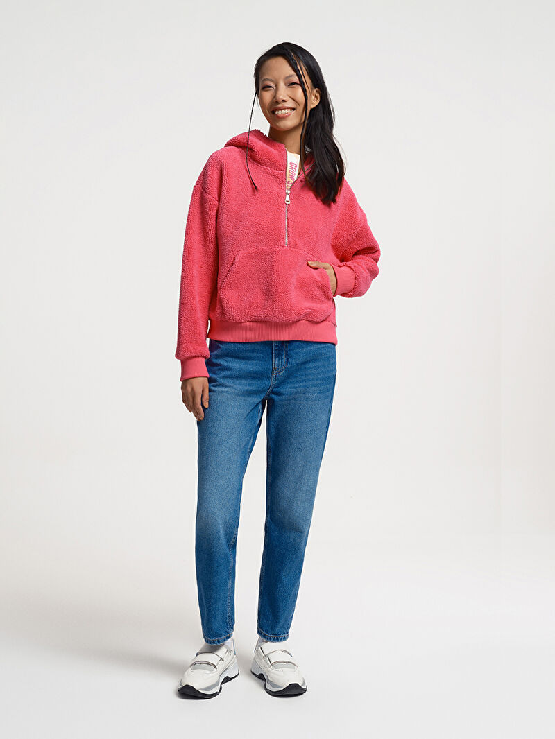 Loose Fit Kadın Sweatshirt