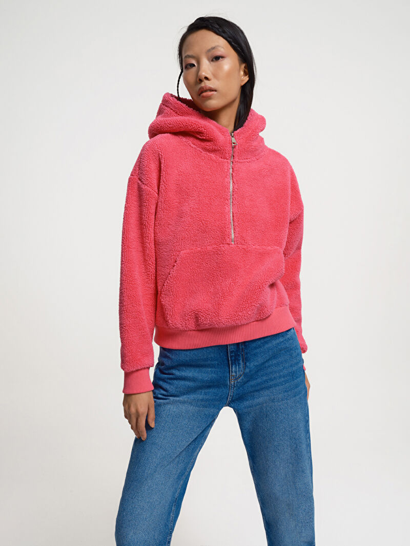 Loose Fit Kadın Sweatshirt
