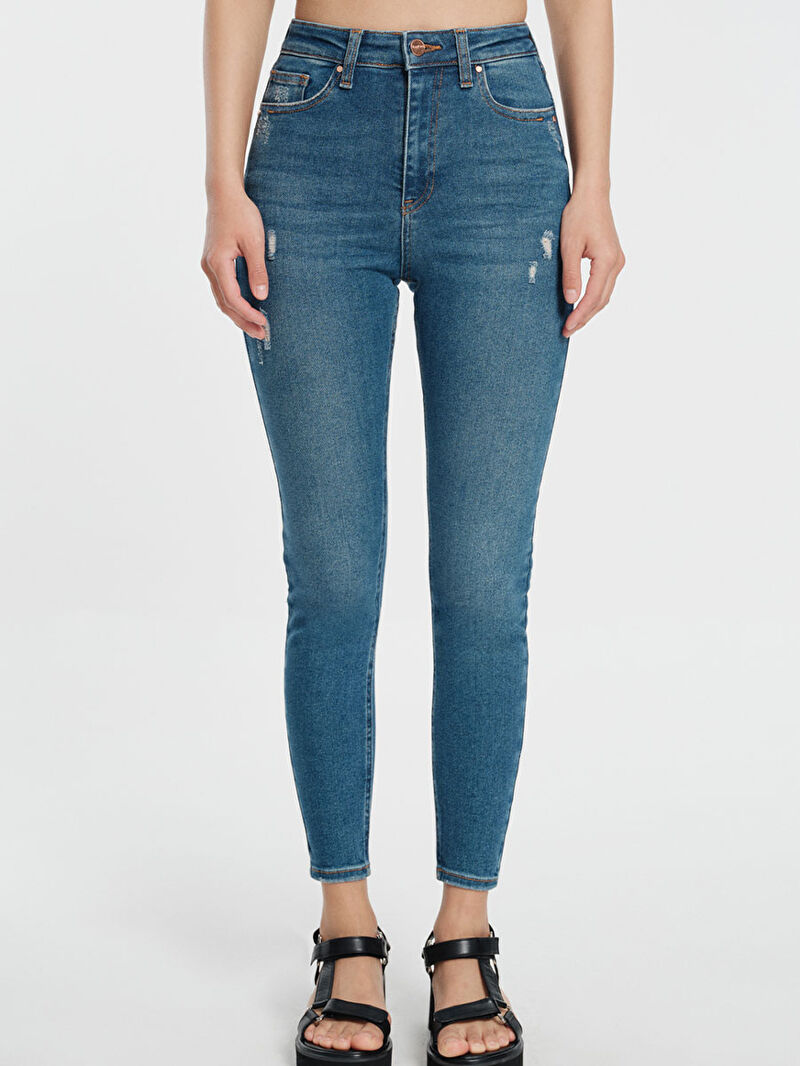 Natalie Skinny Fit Kadın Pantolon