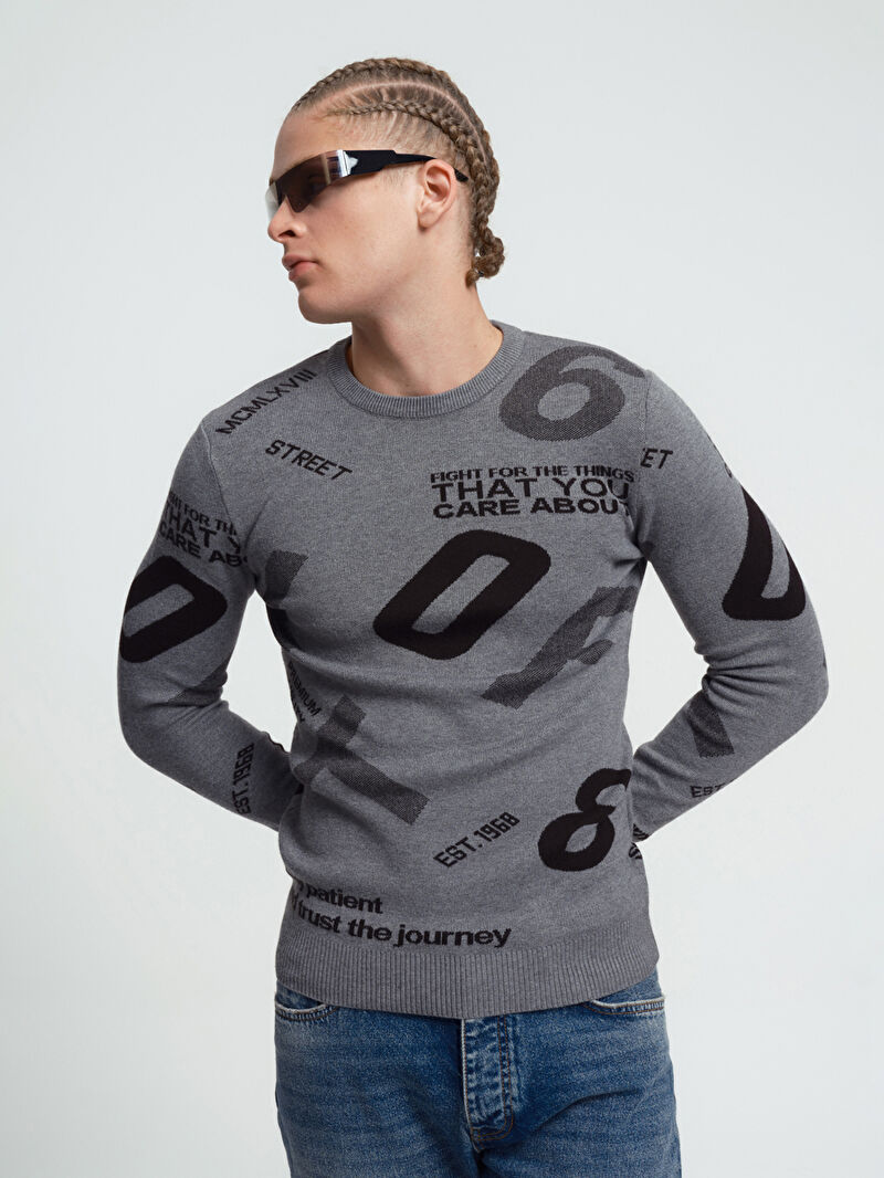 Regular Fit Erkek Kazak