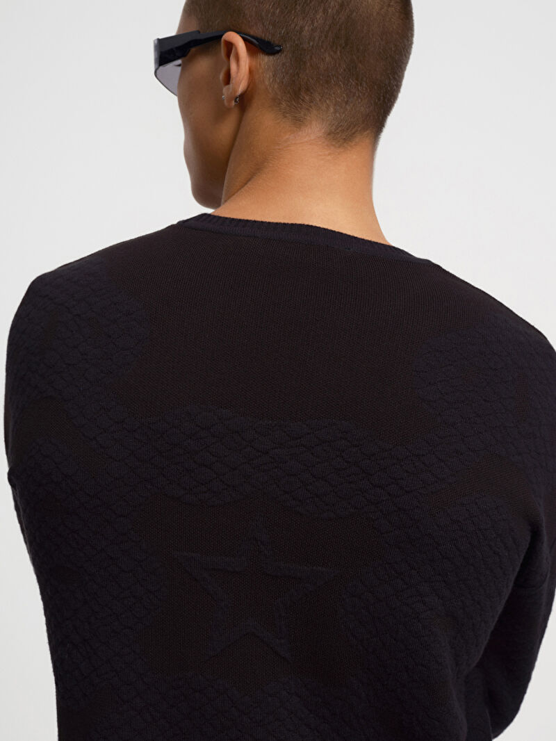 Oversize Fit Erkek Kazak