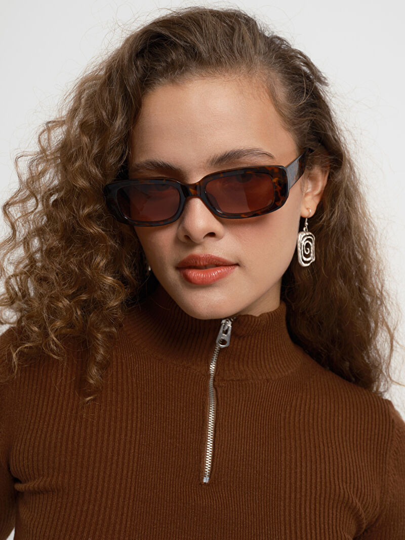 Loose Crop Kadın Bluz U.kol