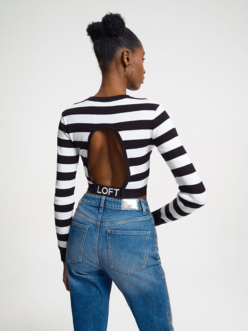 Loose Crop Kadın Kazak