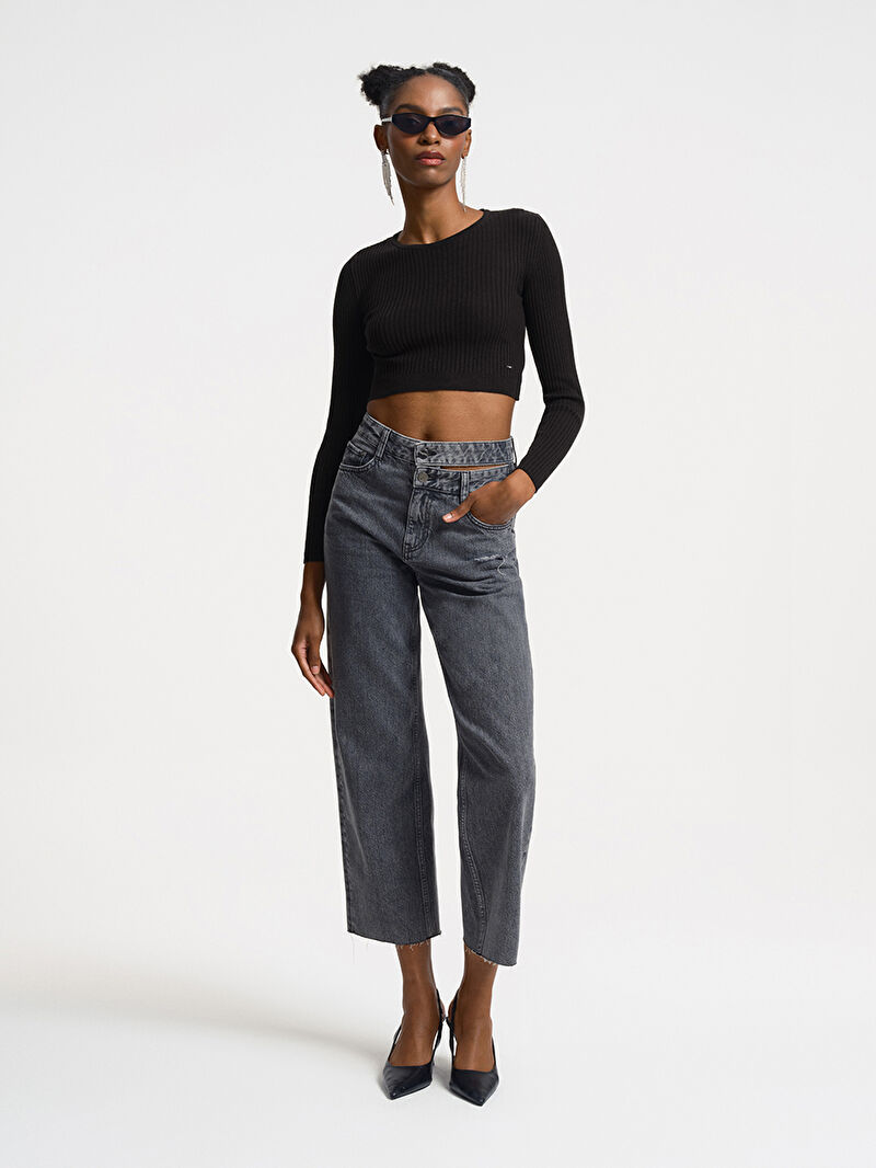 Fitted Kadın Bluz U.kol