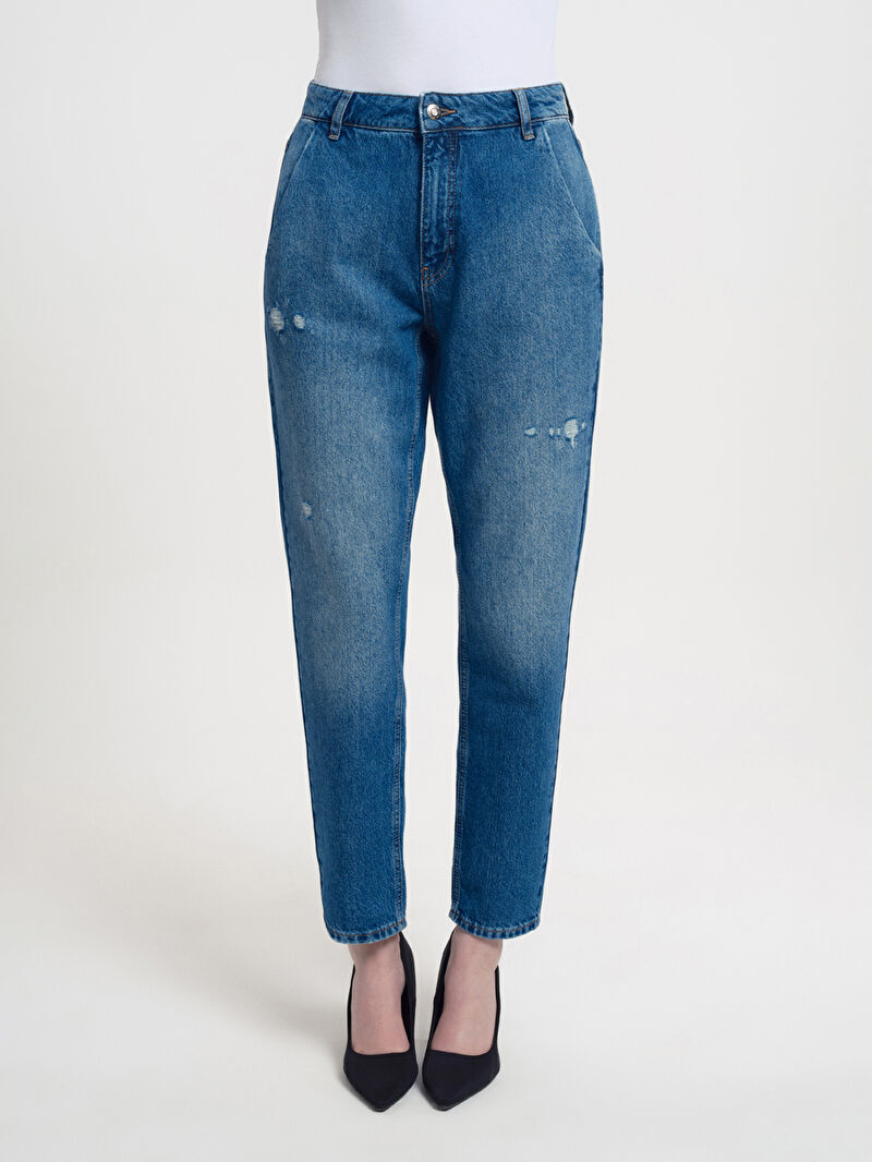 Regular Mom Regular Fit Kadın Pantolon