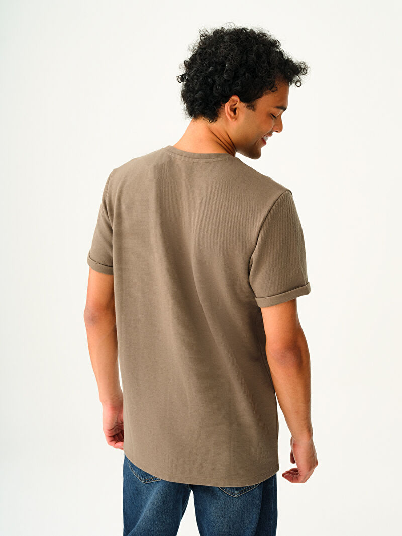 Regular Fit Erkek Tshirt K.kol