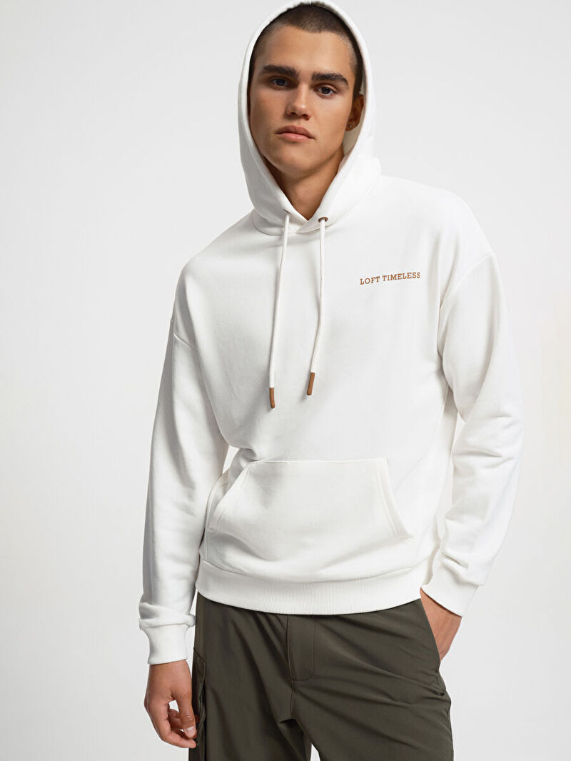 Oversize Fit Erkek Sweatshirt