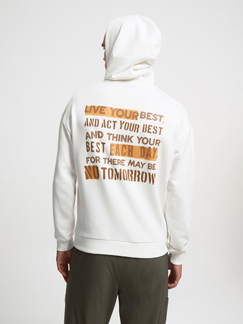 Oversize Fit Erkek Sweatshirt