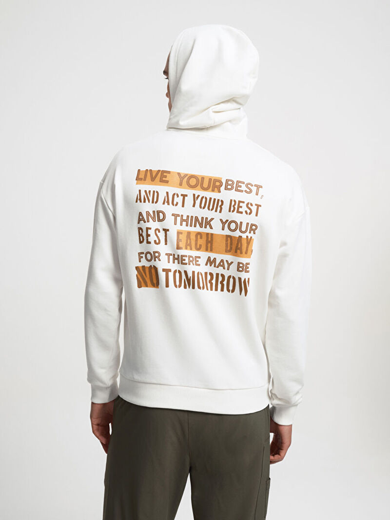 Oversize Fit Erkek Sweatshirt