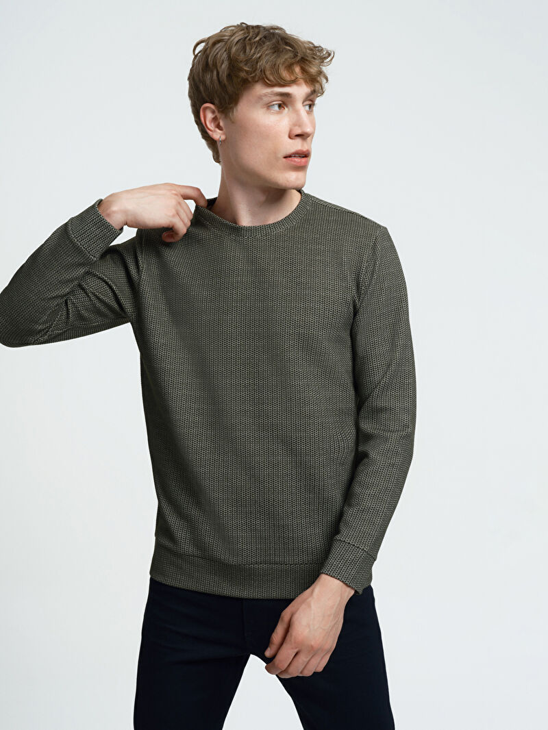 Regular Fit Erkek Sweatshirt