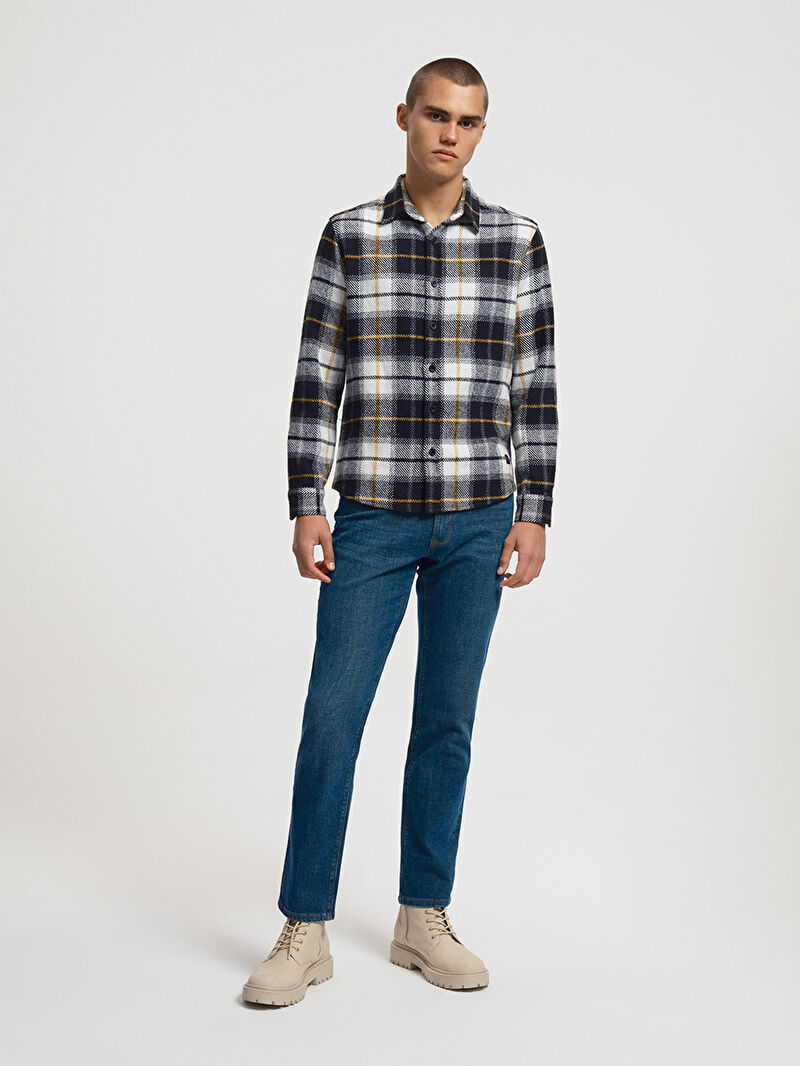 Regular Fit Erkek Gömlek U.kol