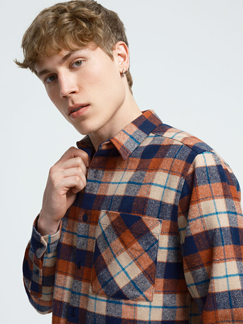 Oversize Erkek Gömlek U.kol