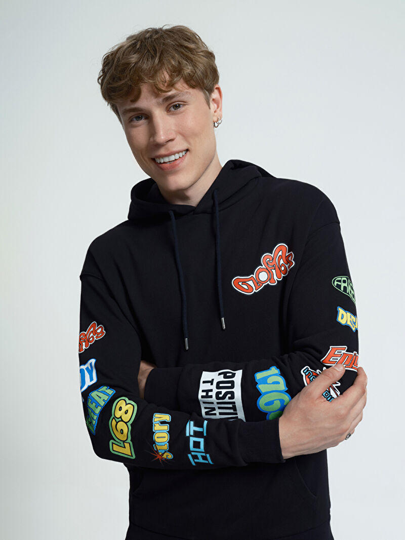 Oversize Fit Erkek Sweatshirt