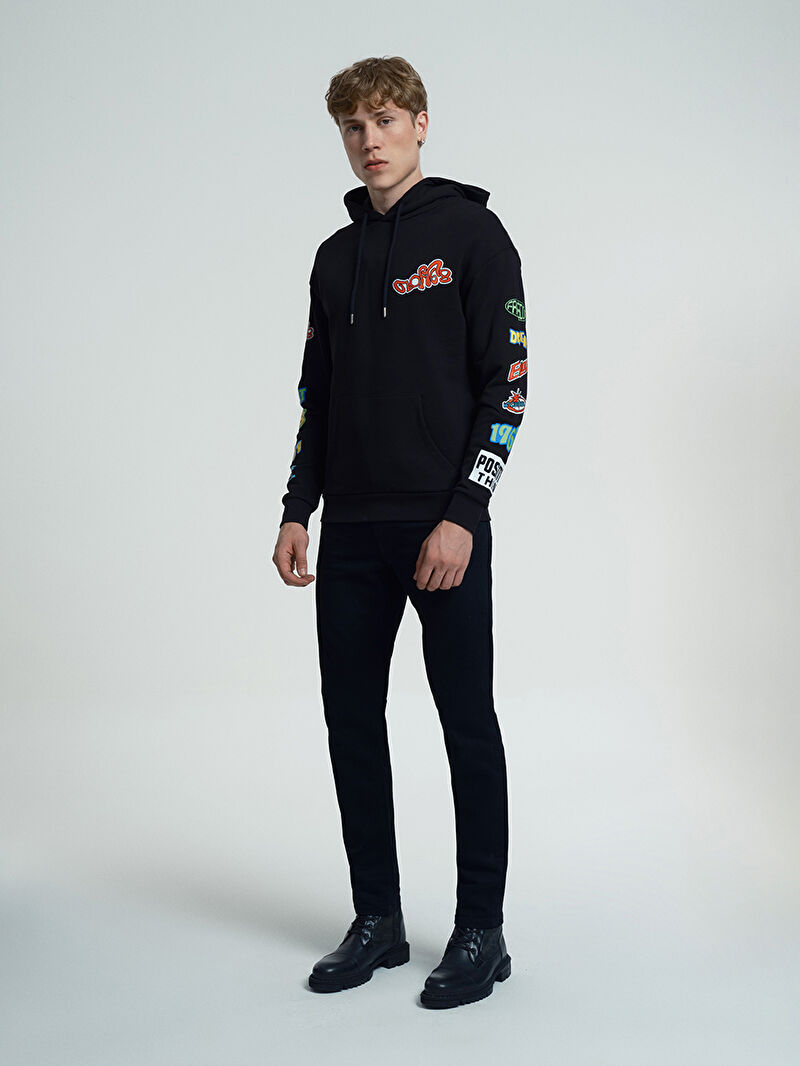 Oversize Fit Erkek Sweatshirt