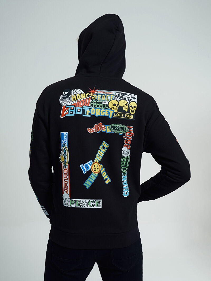 Oversize Fit Erkek Sweatshirt