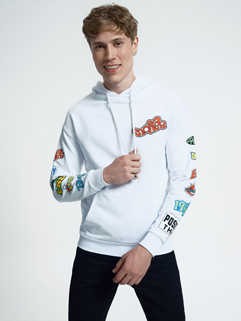 Oversize Fit Erkek Sweatshirt