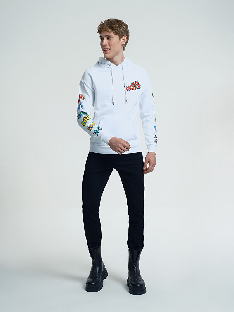 Oversize Fit Erkek Sweatshirt