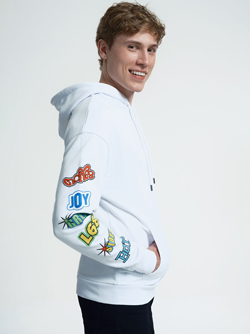 Oversize Fit Erkek Sweatshirt