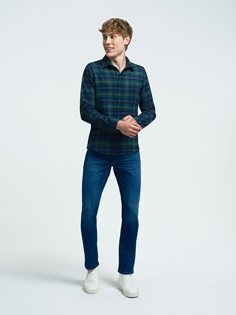 Regular Fit Erkek Gömlek U.kol