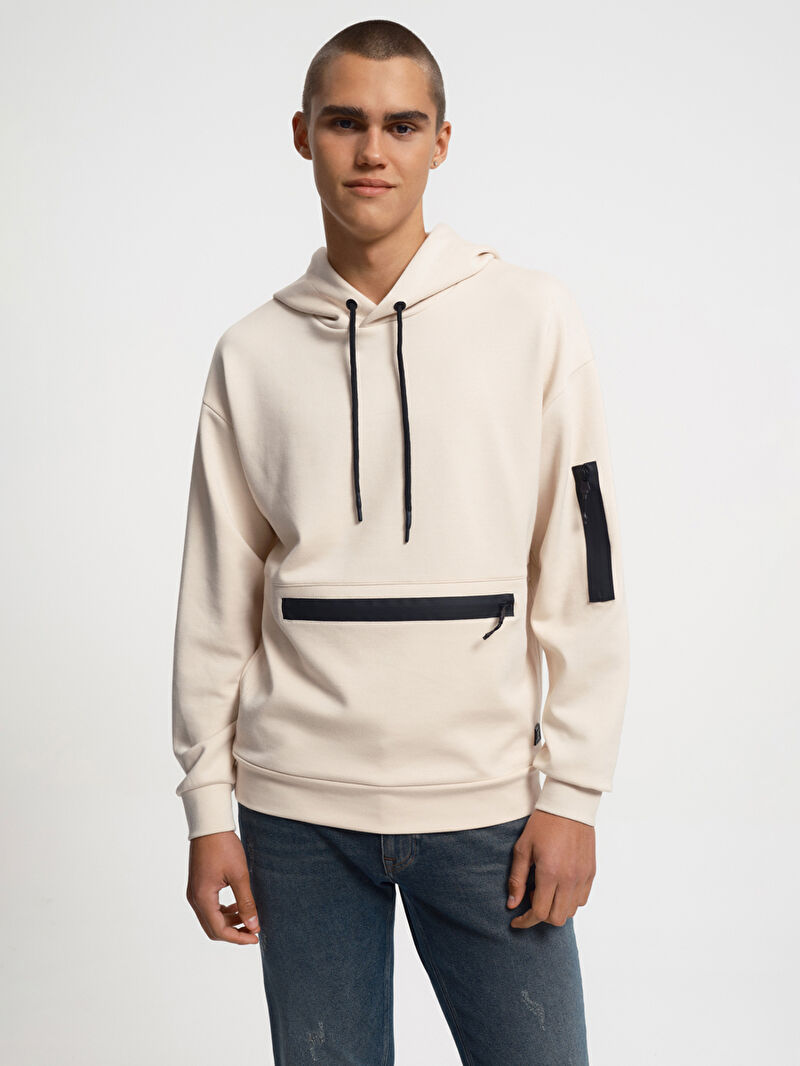 Oversize Fit Erkek Sweatshirt
