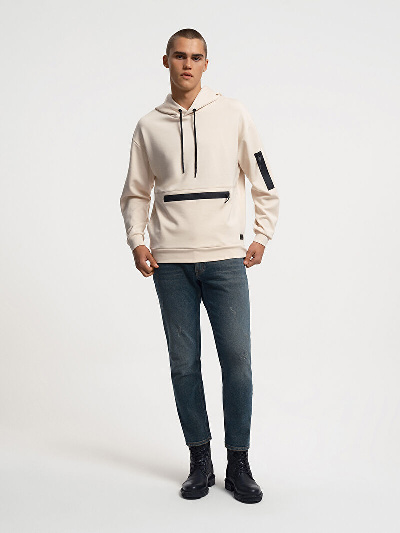 Oversize Fit Erkek Sweatshirt