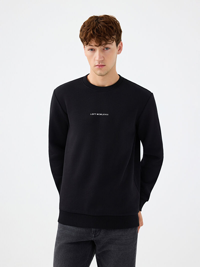 Regular Fit Erkek Sweatshirt