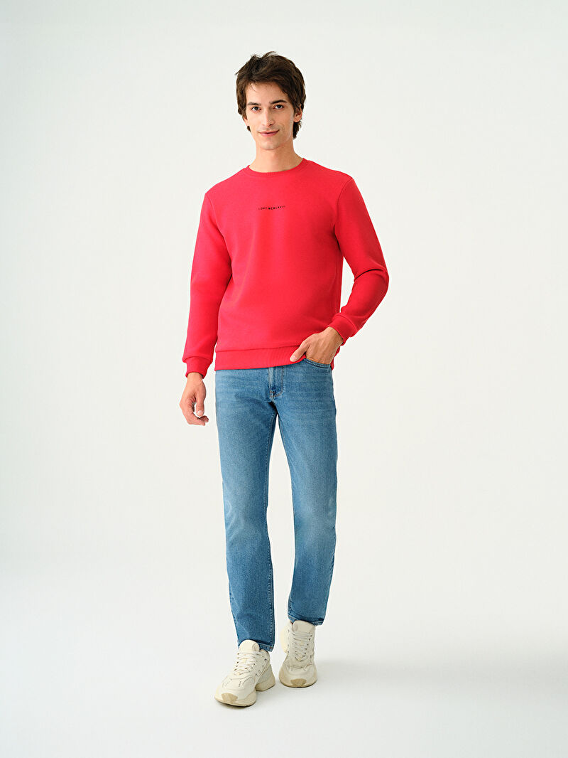 Regular Fit Erkek Sweatshirt