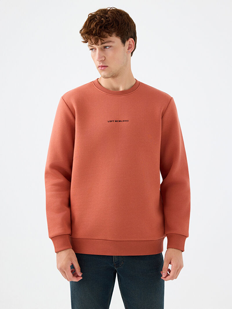 Regular Fit Erkek Sweatshirt