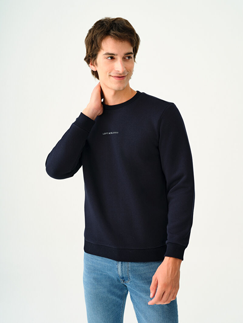 Regular Fit Erkek Sweatshirt