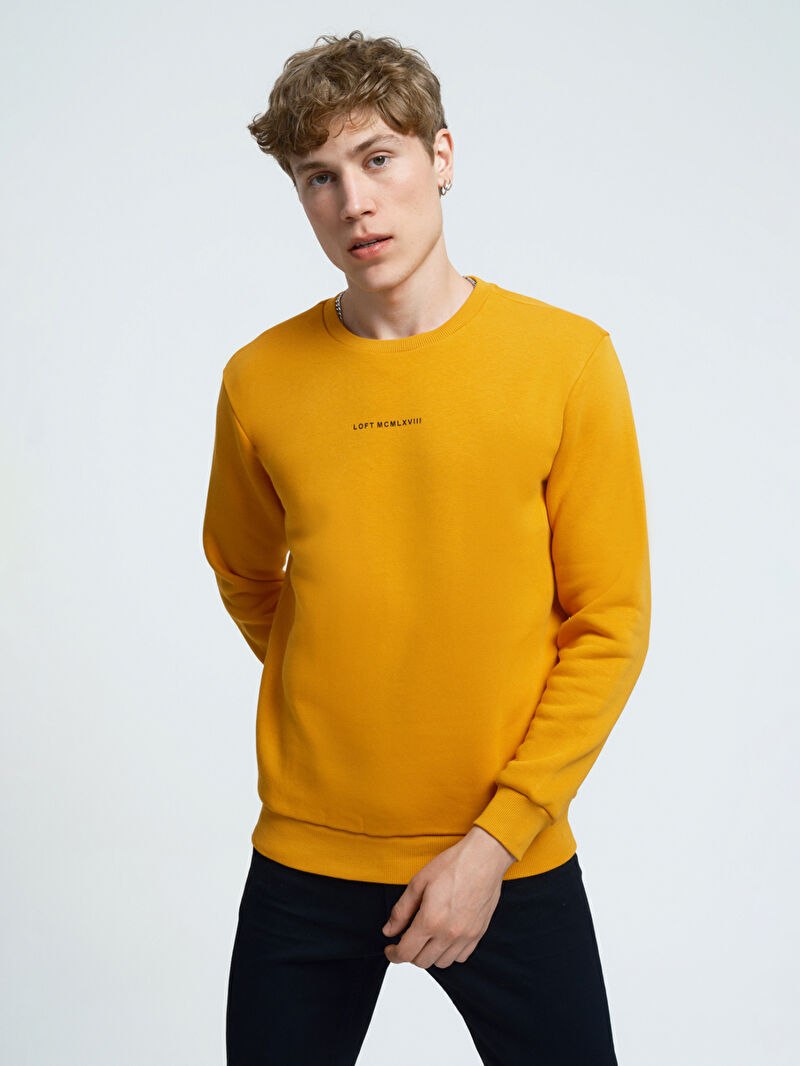 Regular Fit Erkek Sweatshirt