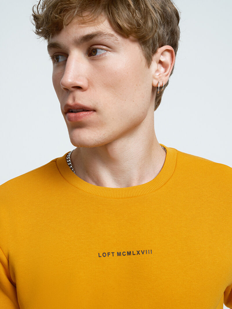 Regular Fit Erkek Sweatshirt