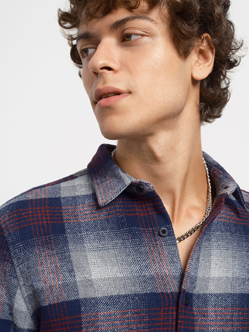 Regular Fit Erkek Gömlek U.kol