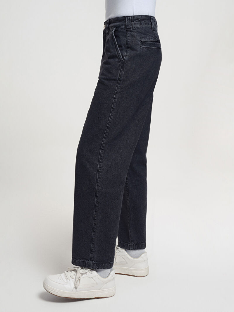 Pleated Baggy Balloon Fit Erkek Pantolon