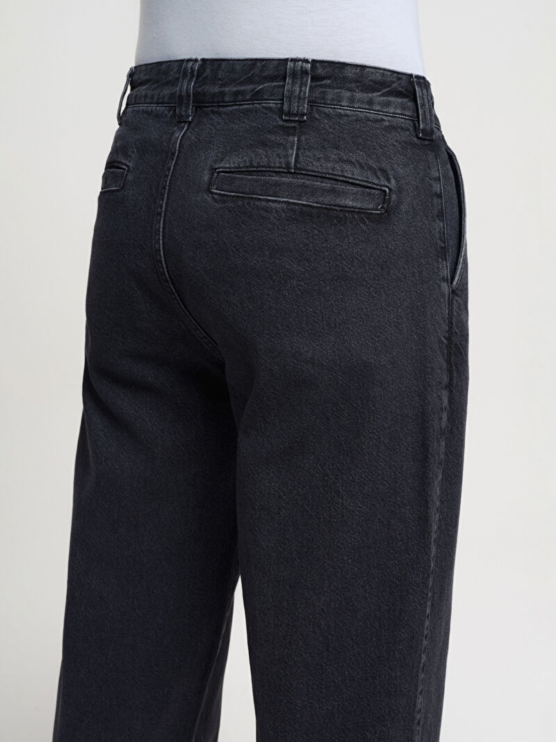 Pleated Baggy Balloon Fit Erkek Pantolon