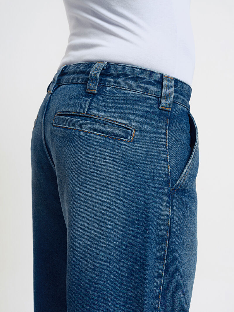 Pleated Baggy Balloon Fit Erkek Pantolon