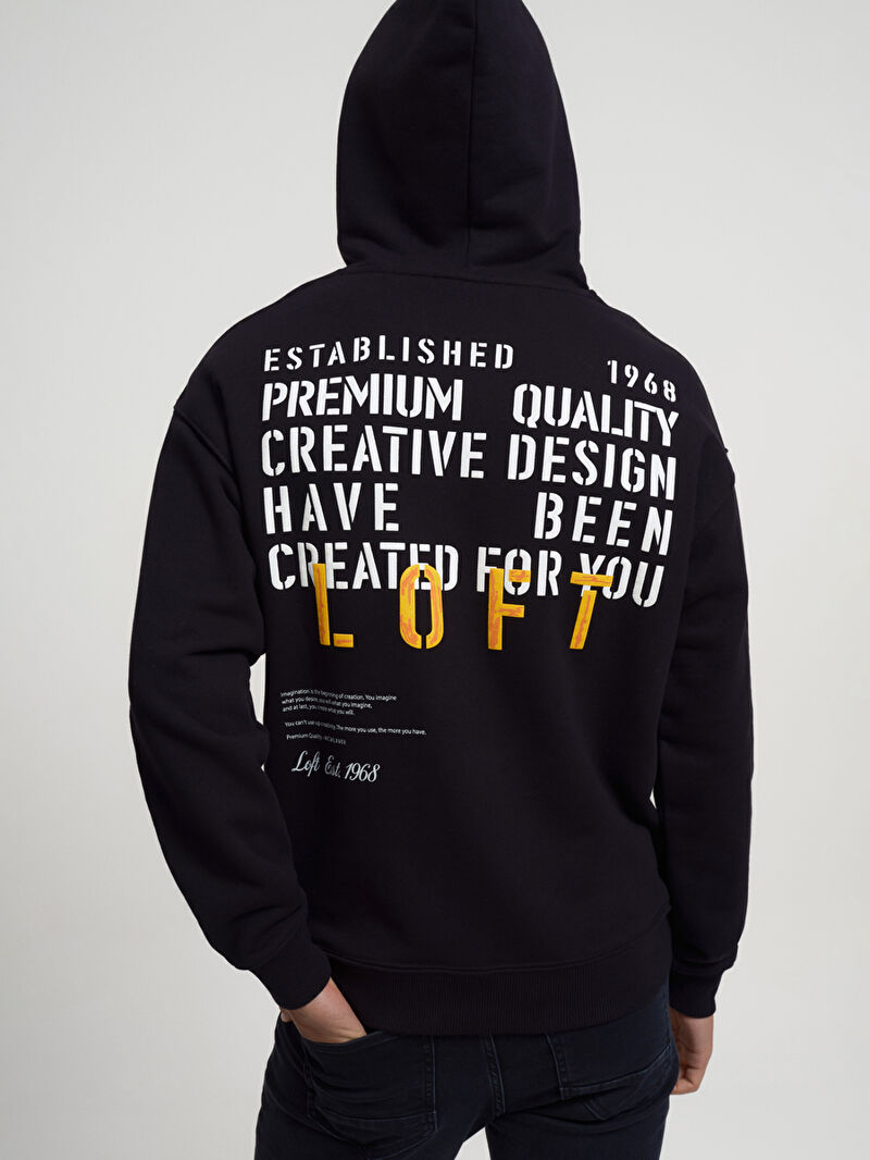 Oversize Erkek Sweatshirt