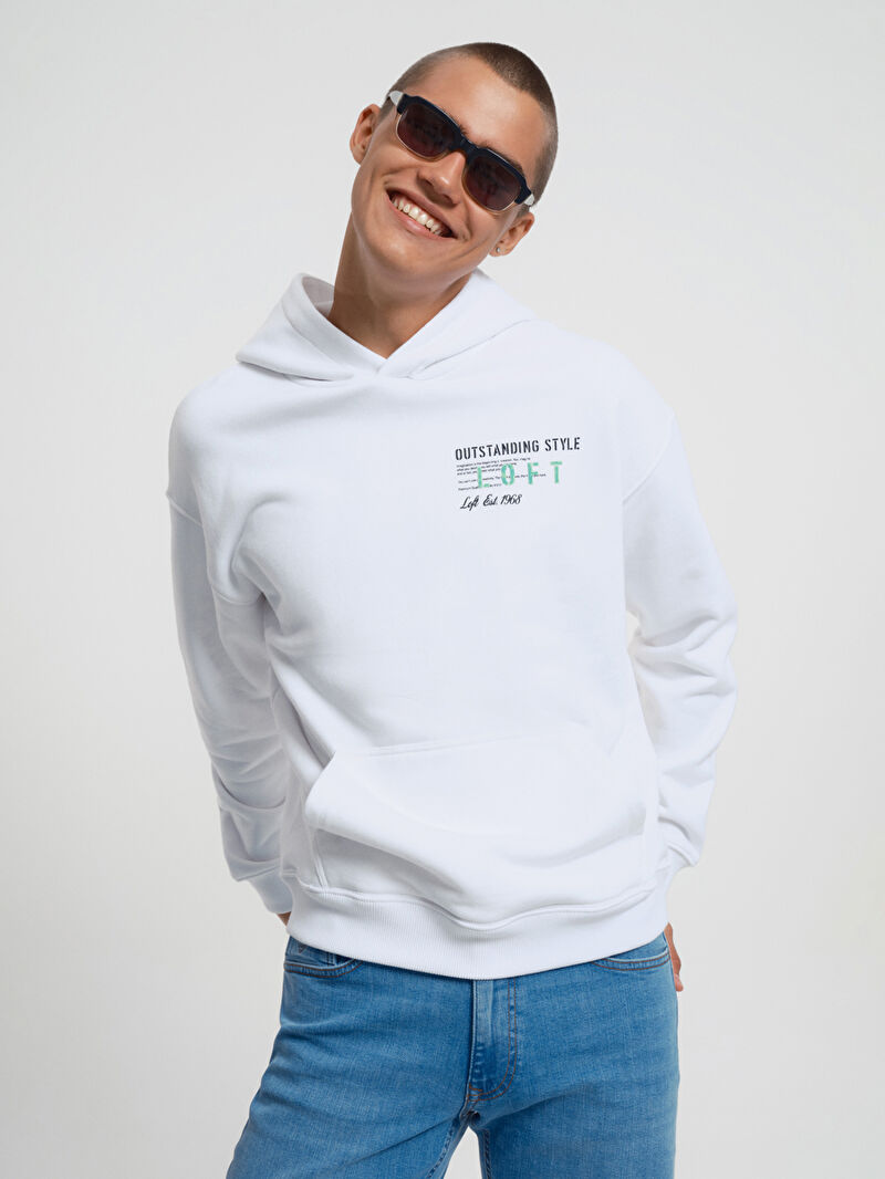 Oversize Erkek Sweatshirt