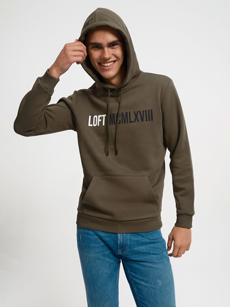 Regular Fit Erkek Sweatshirt